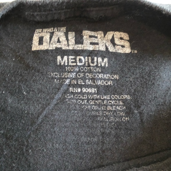 Doctor Who & the Daleks Graphic T-shirt - Picture 3 of 6